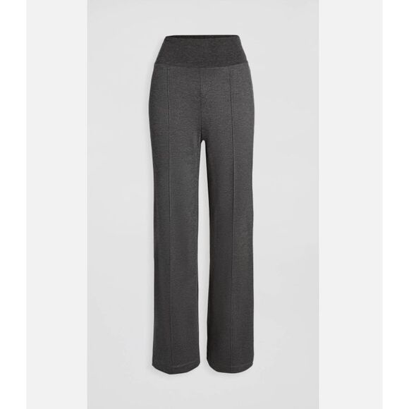 NEW! Bailey 44 Boardroom Pants Charcoal Gray Wide Leg Pull On Stretch Size Small - Picture 1 of 13